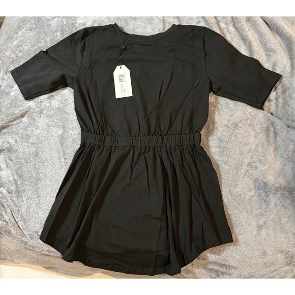 NWT Universal Standard Size 4XS (00-0) TEE WITH‎ BACK ELASTIC Cinched Waist  ￼ - Picture 2 of 7